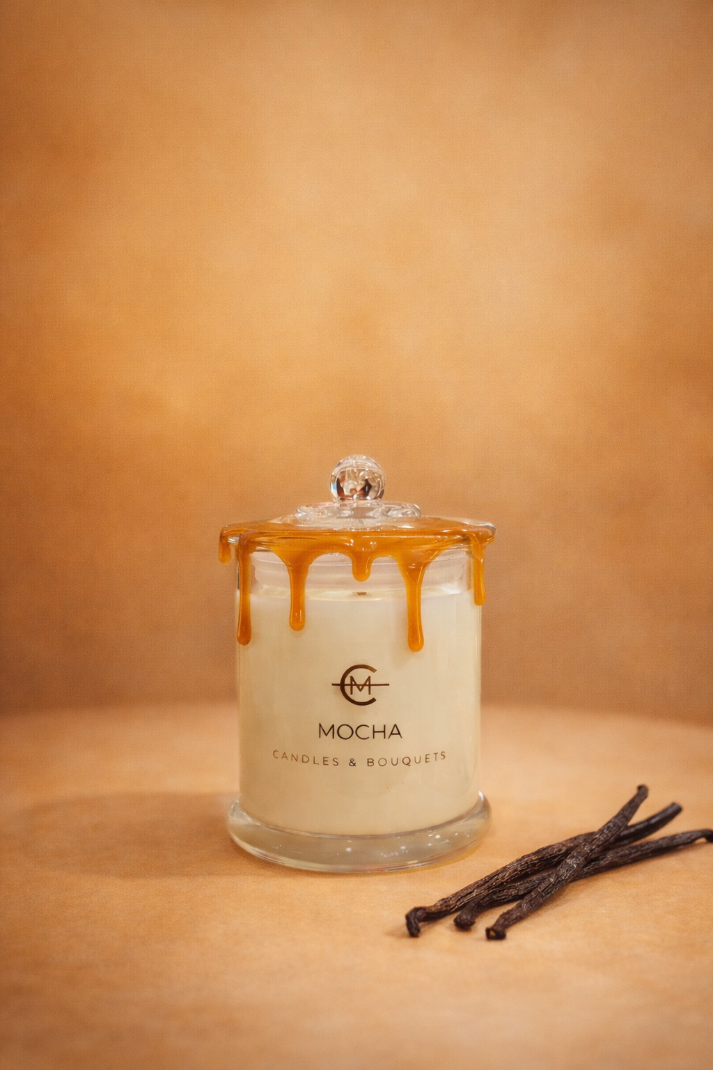 Vanilla Caramel Beeswax Candle