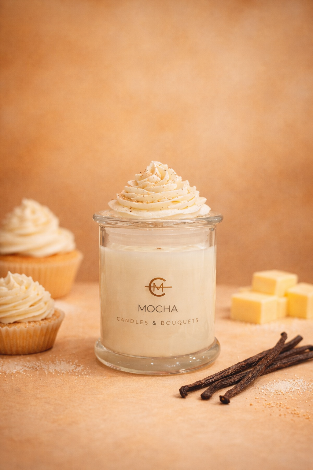 Vanilla Butter Cream Beeswax Candle