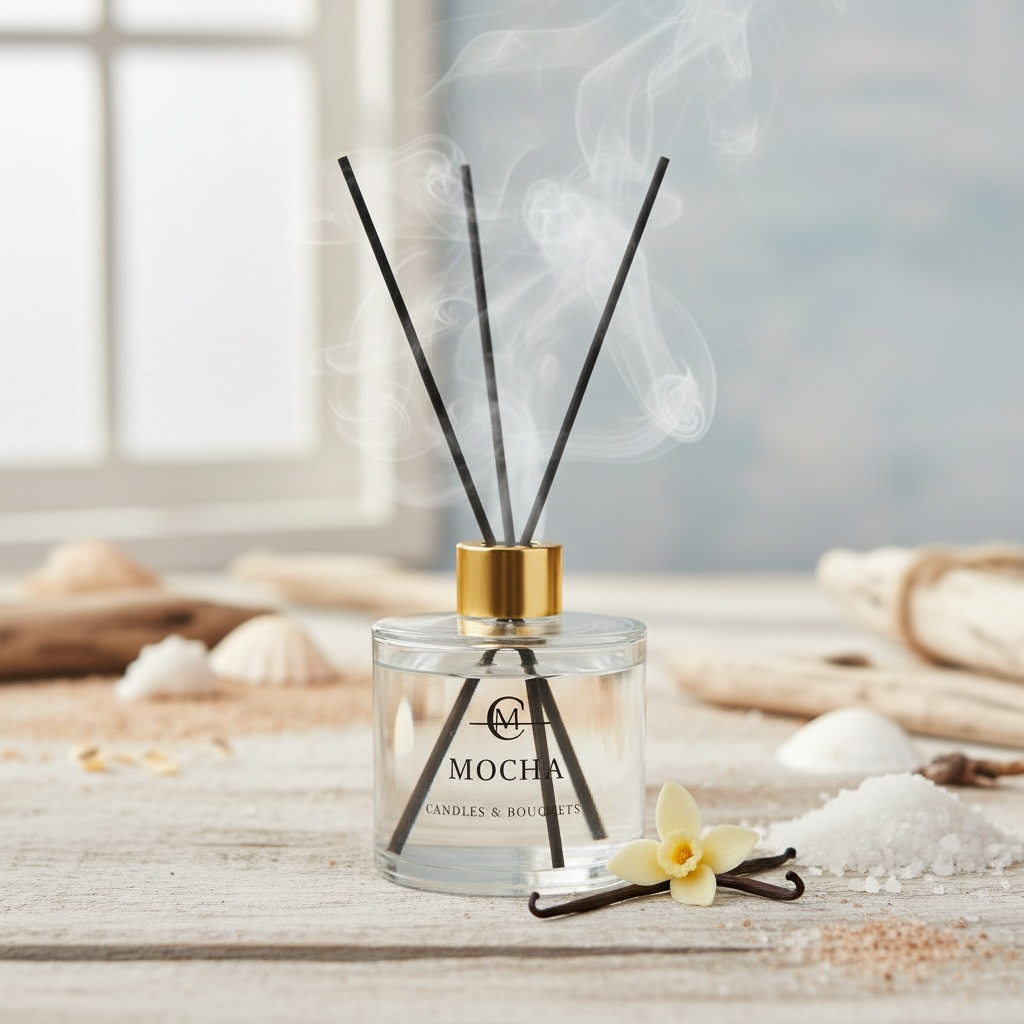 Sea Salt Vanilla Reed Diffuser